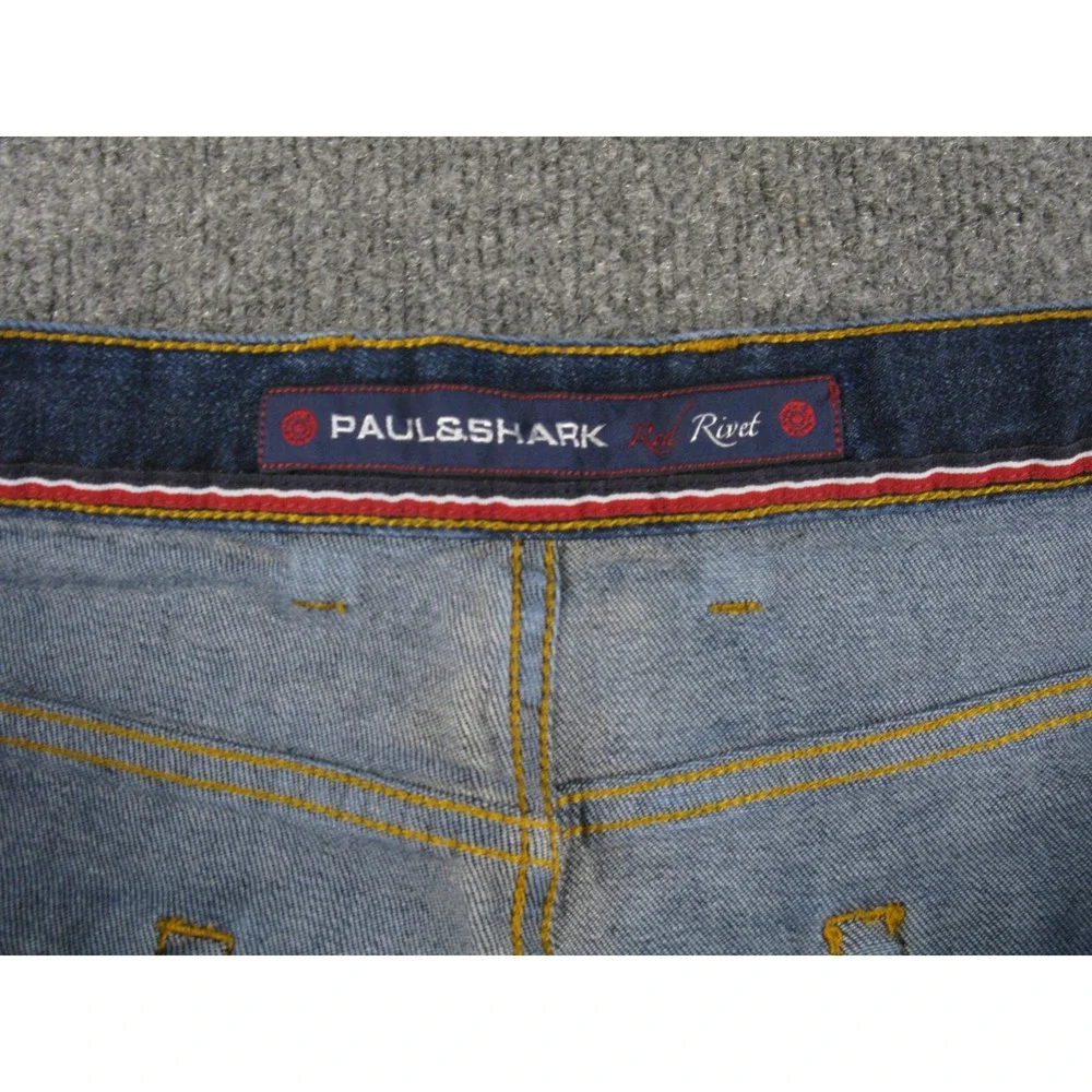 Paul & Shark Yachting Mens‎ Dark Wash Straight Leg Denim Jeans Size 40 #1937